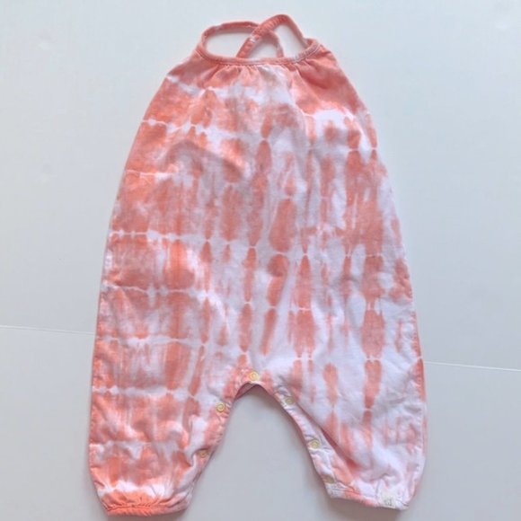 BURTS BEES BABY One piece summer ROMPER SZ 6-9 mo - Picture 1 of 1